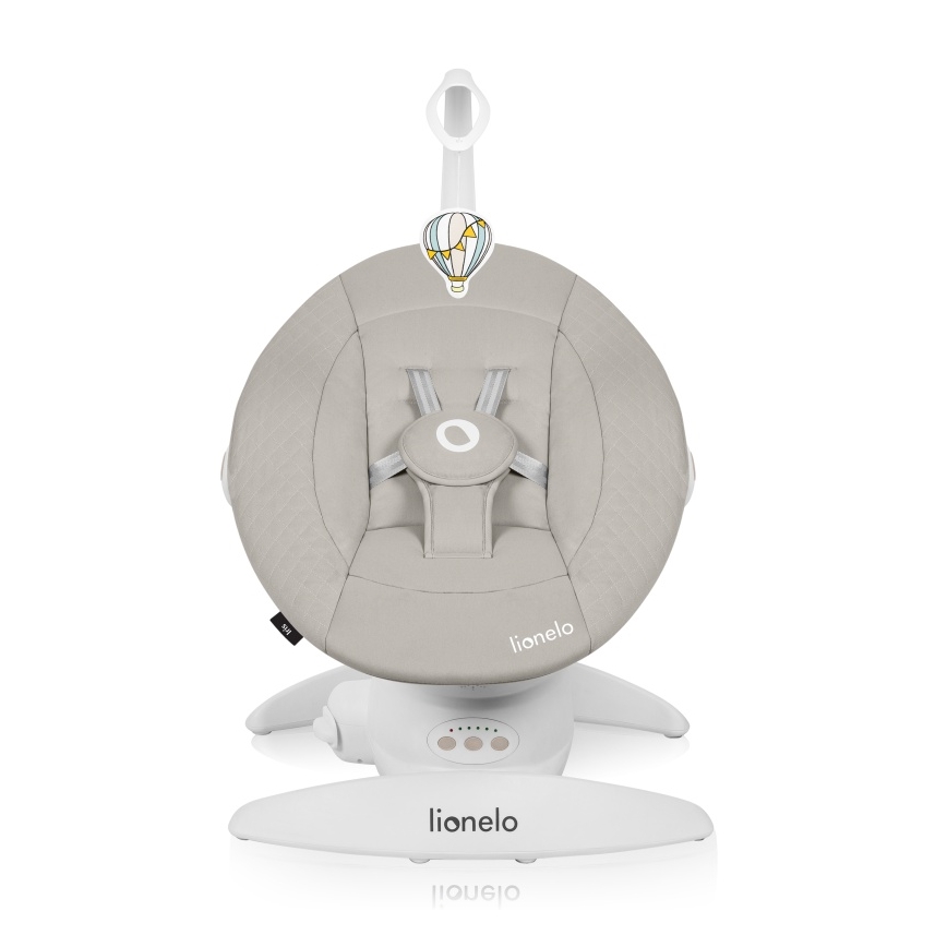 Lionelo - Lasten keinu melodialla IRIS 4xAA Beige Sand
