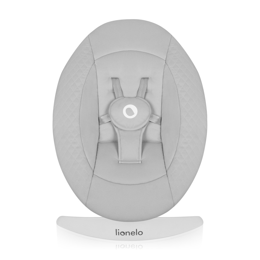 Lionelo - Lasten keinutuoli melodialla IRIS Grey Concrete