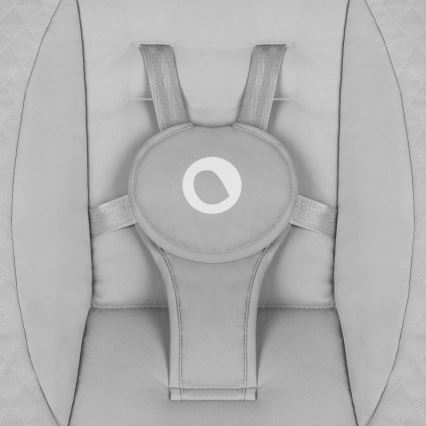 Lionelo - Lasten keinutuoli melodialla IRIS Grey Concrete