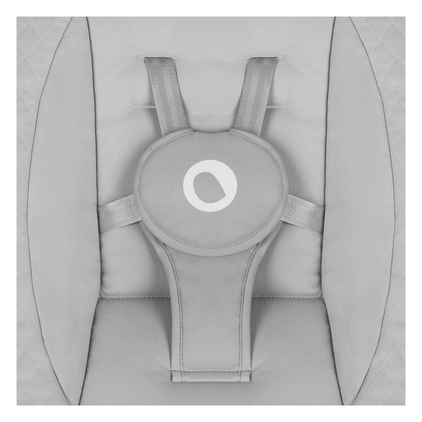 Lionelo - Lasten keinutuoli melodialla IRIS Grey Concrete