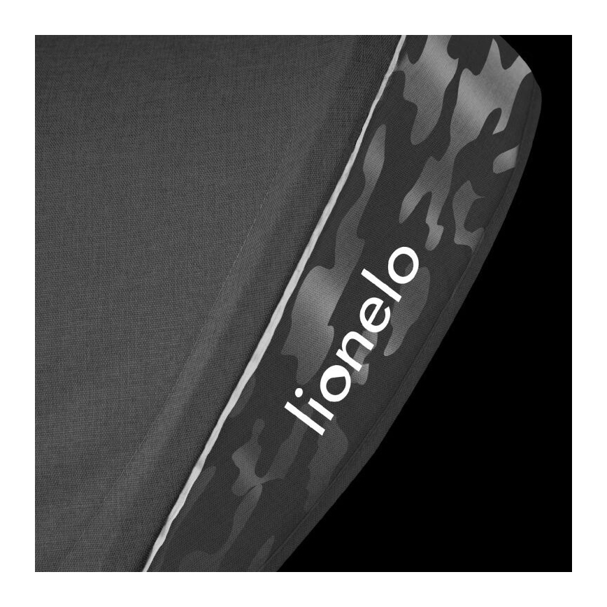 Lionelo - Lasten kolmipyörä HAARI harmaa/musta