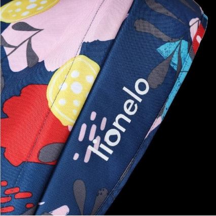 Lionelo - Lasten kolmipyörä HAARI musta/värikäs