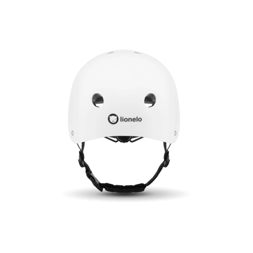 Lionelo - Lasten kypärä HELMET, valkoinen