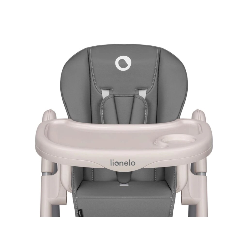 Lionelo - Lasten ruokapöydän tuoli ZANNA harmaa