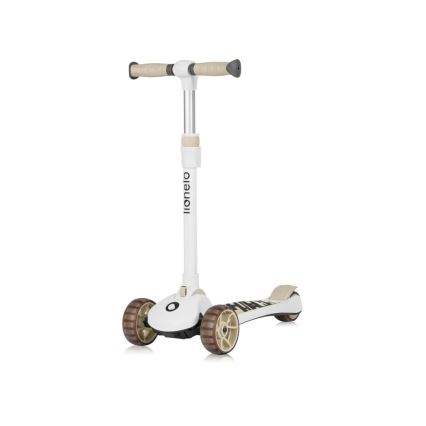 Lionelo - Lasten skootteri 2in1 FRANKY valkoinen/beige