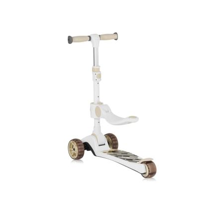 Lionelo - Lasten skootteri 2in1 FRANKY valkoinen/beige