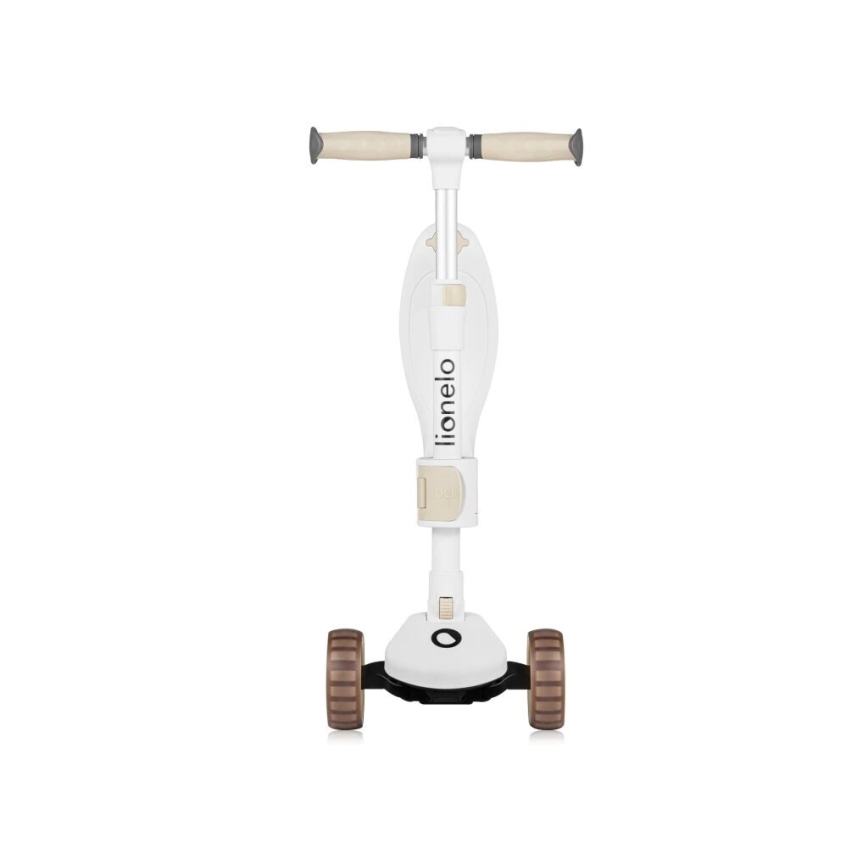Lionelo - Lasten skootteri 2in1 FRANKY valkoinen/beige