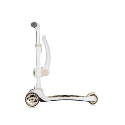 Lionelo - Lasten skootteri 2in1 FRANKY valkoinen/beige