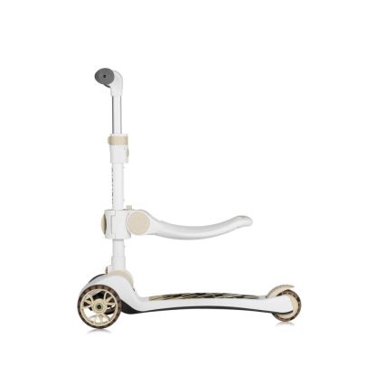 Lionelo - Lasten skootteri 2in1 FRANKY valkoinen/beige