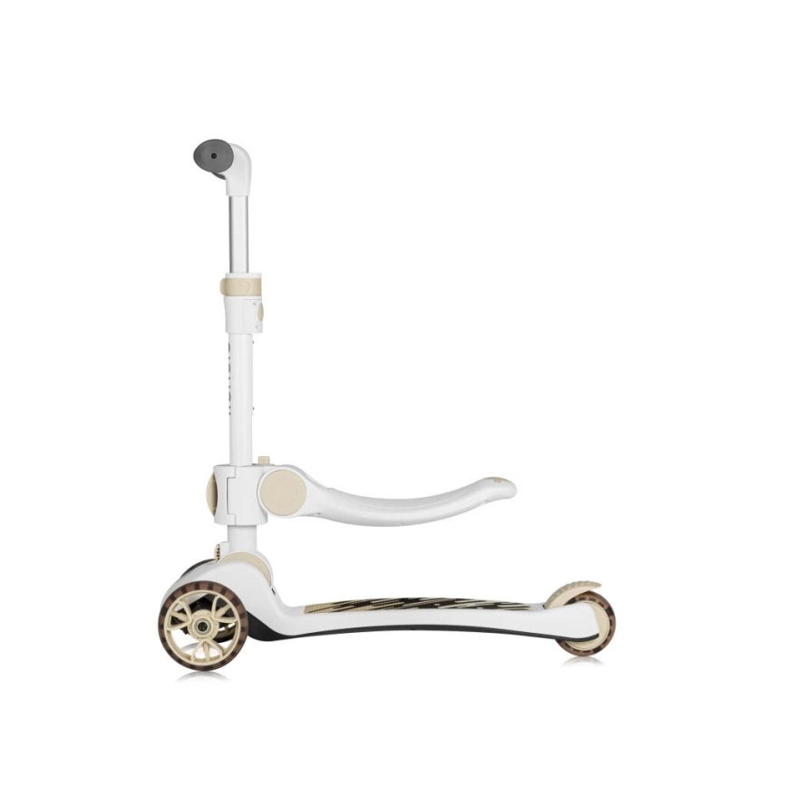 Lionelo - Lasten skootteri 2in1 FRANKY valkoinen/beige