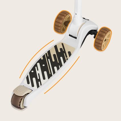 Lionelo - Lasten skootteri 2in1 FRANKY valkoinen/beige