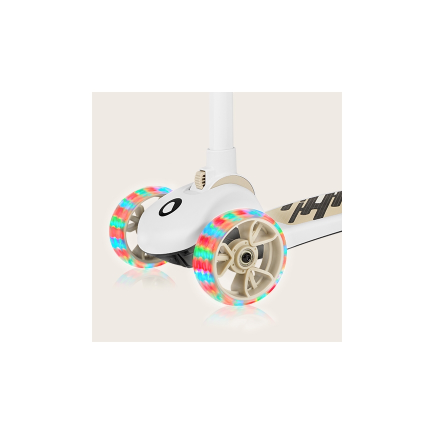 Lionelo - Lasten skootteri 2in1 FRANKY valkoinen/beige