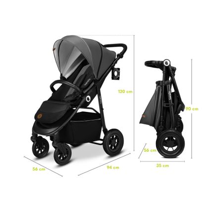 Lionelo - lasten urheilurattaat NATT Beige Sand