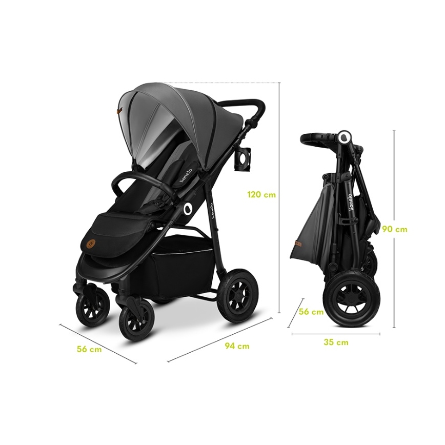 Lionelo - lasten urheilurattaat NATT Beige Sand