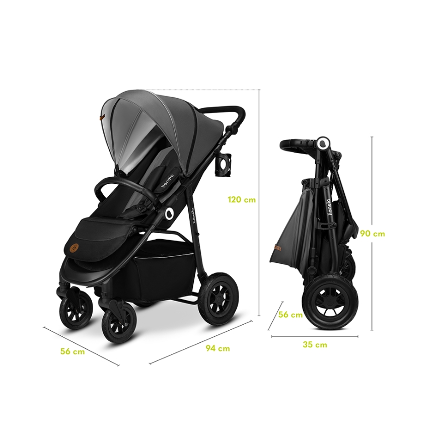 Lionelo - lasten urheilurattaat NATT Beige Sand