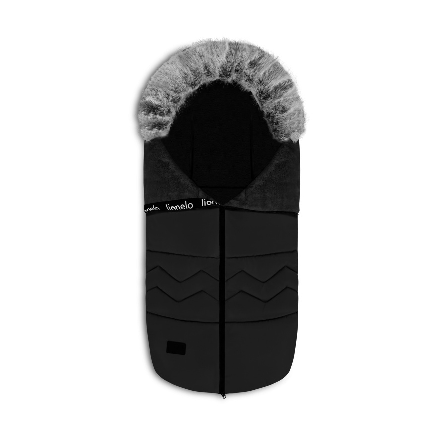 Lionelo - Lasten vaunupussi FRODE Black Carbon