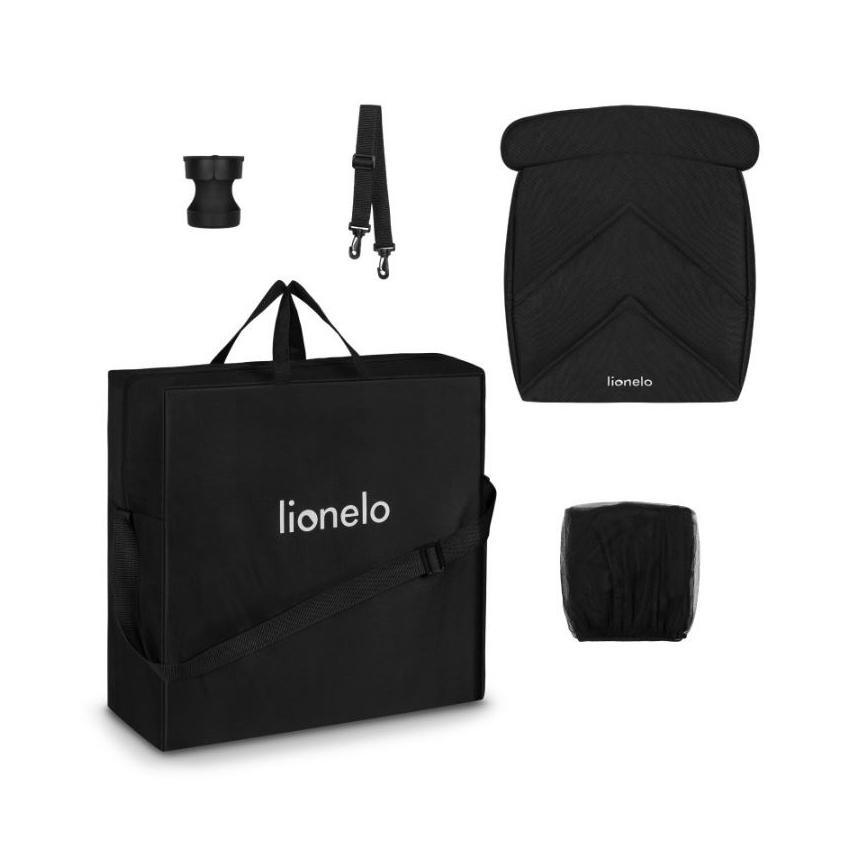 Lionelo - Lastenrattaat CLOE musta/sininen/kulta