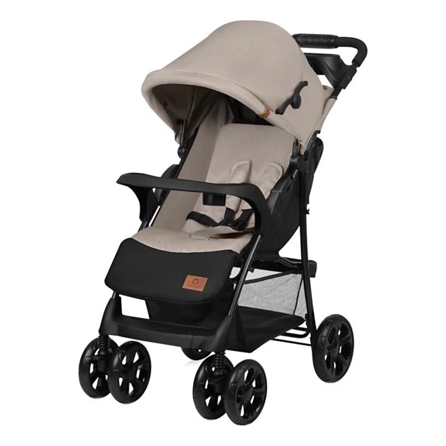 Lionelo - Lastenrattaat EMMA PLUS beige/musta