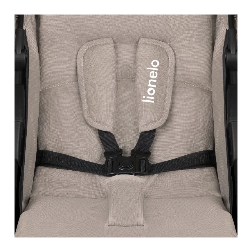 Lionelo - Lastenrattaat EMMA PLUS beige/musta