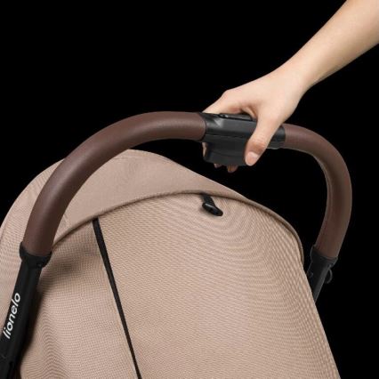 Lionelo - Lastenrattaat INGRID beige/musta