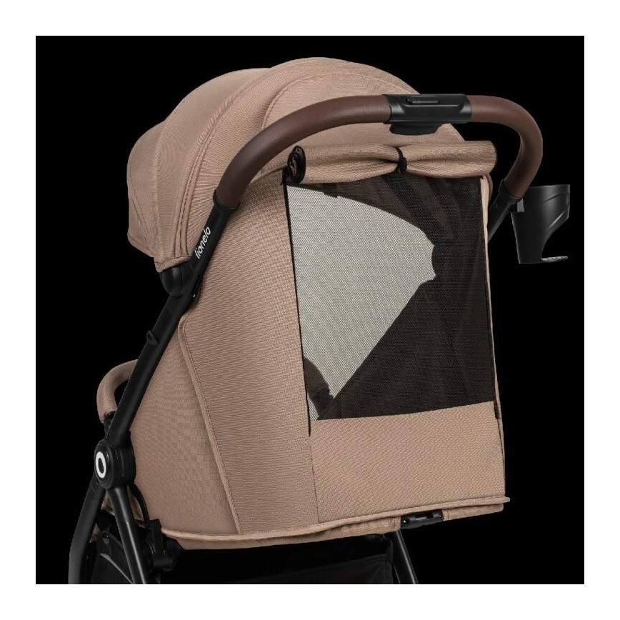 Lionelo - Lastenrattaat INGRID beige/musta