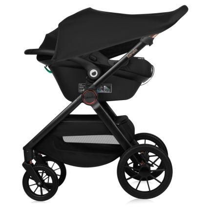 Lionelo - LAYLA 3-in-1-yhdistelmävaunut Brown Rust