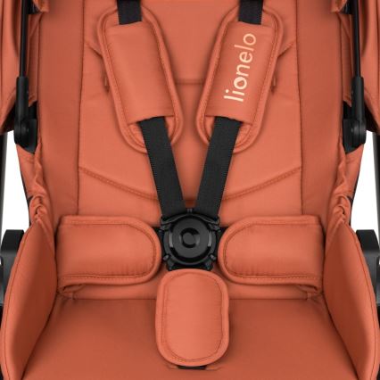 Lionelo - LAYLA 3-in-1-yhdistelmävaunut Brown Rust