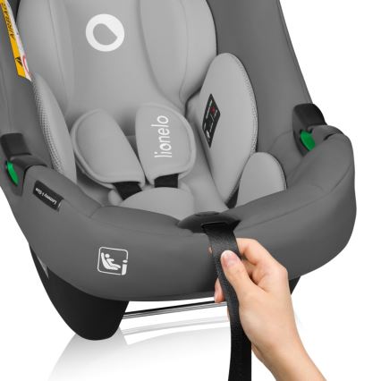 Lionelo - LEMMY i-Size turvaistuin 40-87 cm harmaa