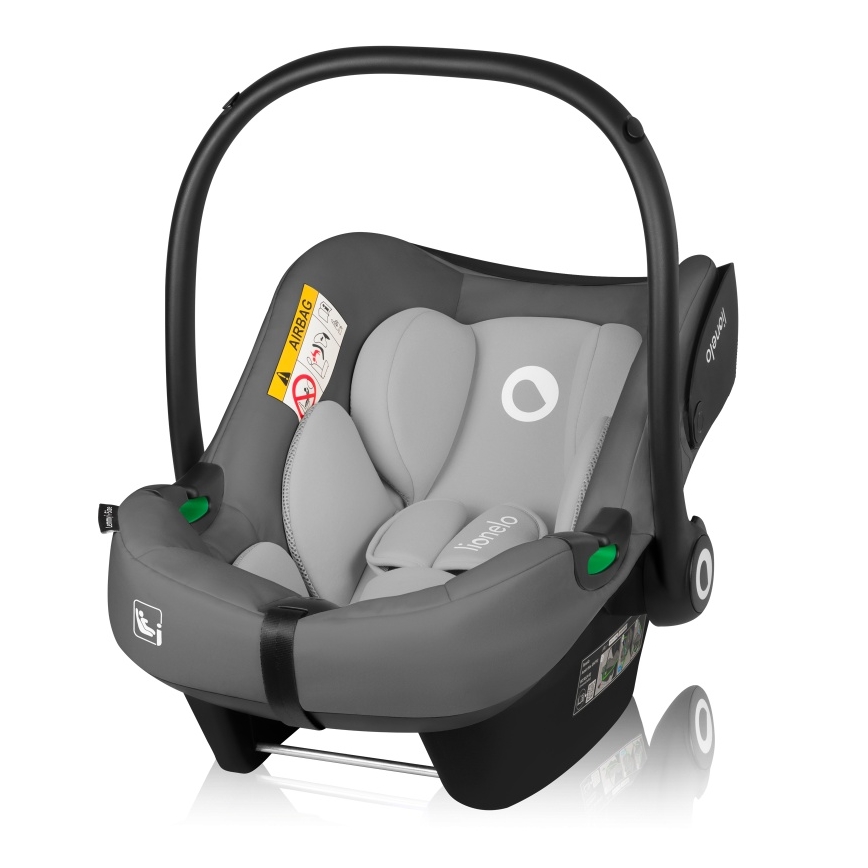 Lionelo - LEMMY i-Size turvaistuin 40-87 cm harmaa