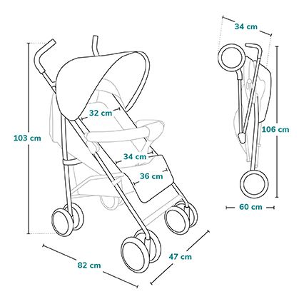 Lionelo - Matkarattaat ELIA, tummanharmaa
