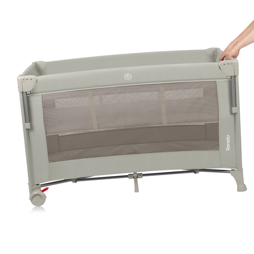 Lionelo - Matkasänky 3-in-1 ELLEN Beige Hiekka