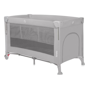 Lionelo - Matkasänky 3-in-1 ELLEN Grey Concrete