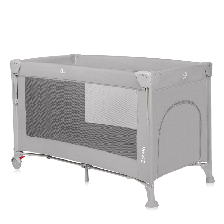 Lionelo - Matkasänky 3-in-1 ELLEN Grey Concrete