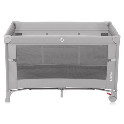 Lionelo - Matkasänky 3-in-1 ELLEN Grey Concrete