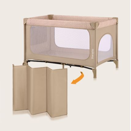 Lionelo - Matkasänky JASMIN EASY FOLD Beige Hiekka