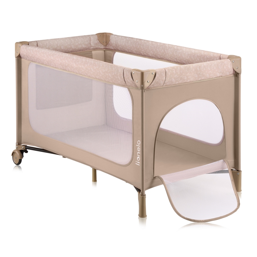 Lionelo - Matkasänky JASMIN EASY FOLD Beige Hiekka