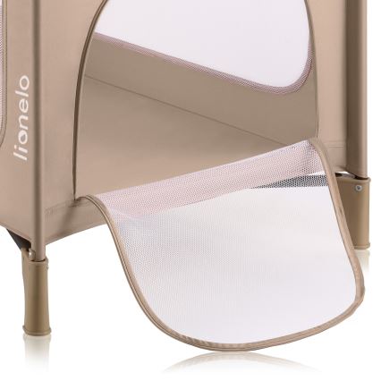 Lionelo - Matkasänky JASMIN EASY FOLD Beige Hiekka