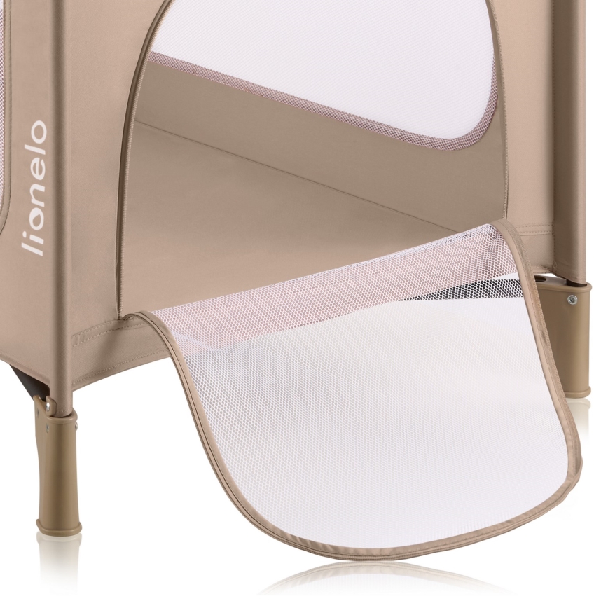 Lionelo - Matkasänky JASMIN EASY FOLD Beige Hiekka