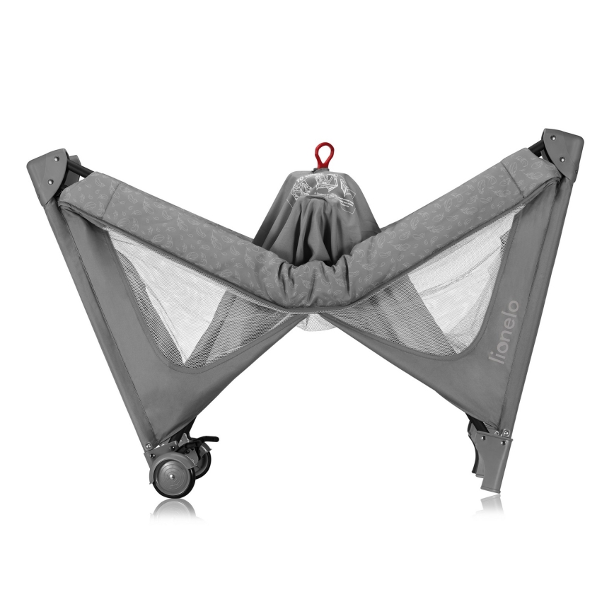 Lionelo - Matkasänky JASMIN EASY FOLD Grey Stone