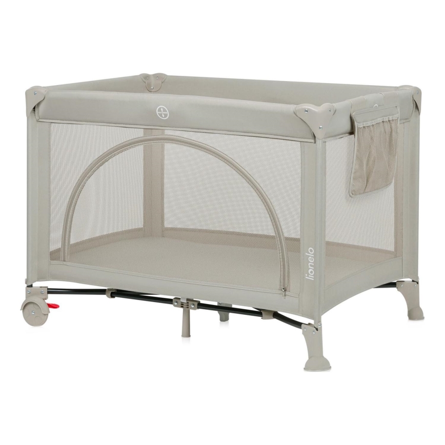 Lionelo - Matkasänky LAURA Beige Hiekka