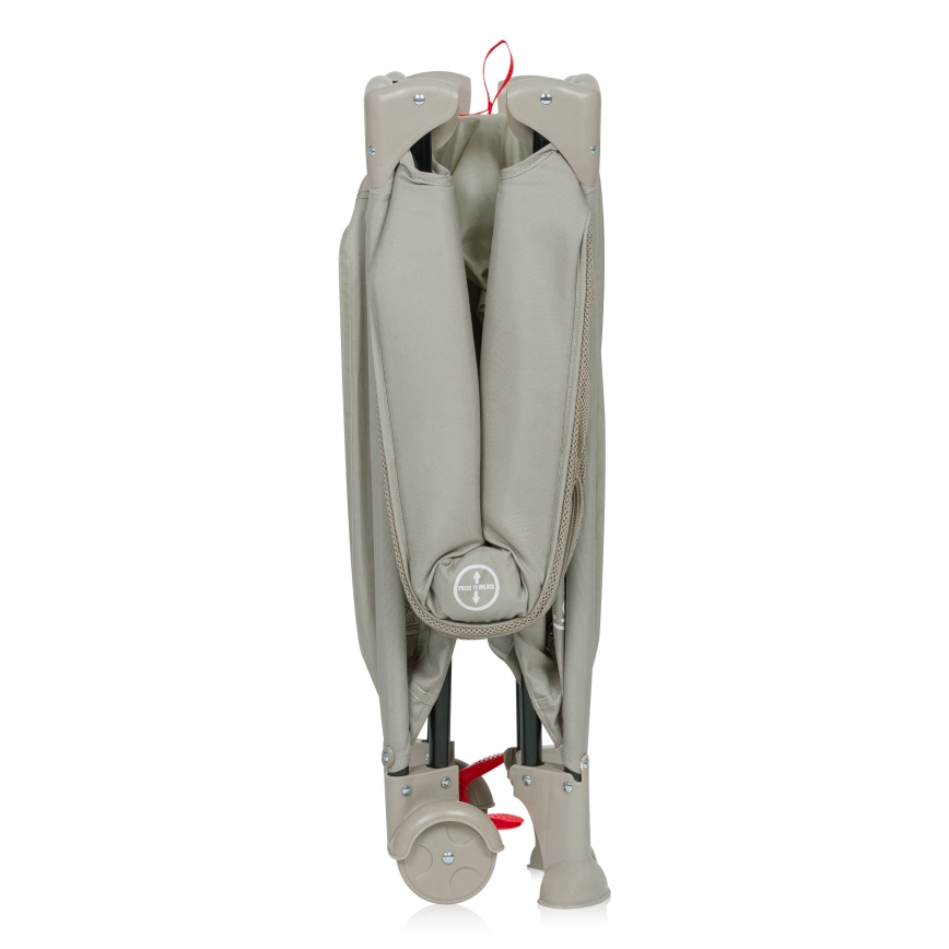 Lionelo - Matkasänky LAURA Beige Hiekka