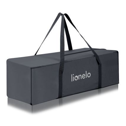 Lionelo - Matkasänky LAURA, betoninsävyinen harmaa