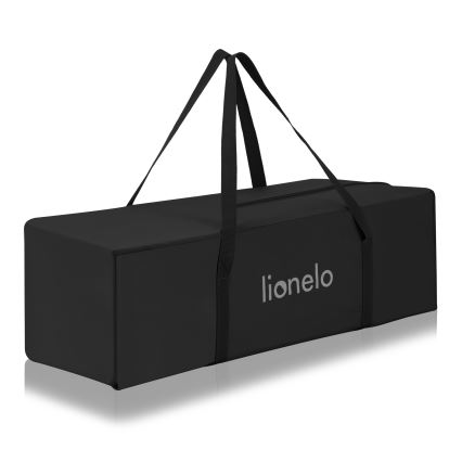 Lionelo - Matkasänky LAURA Musta Carbon