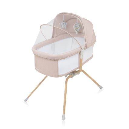 Lionelo - matkasänky MALIN EVO Beige Natural