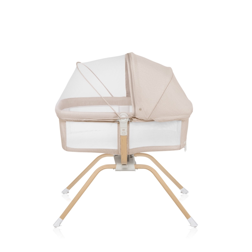 Lionelo - matkasänky MALIN EVO Beige Natural