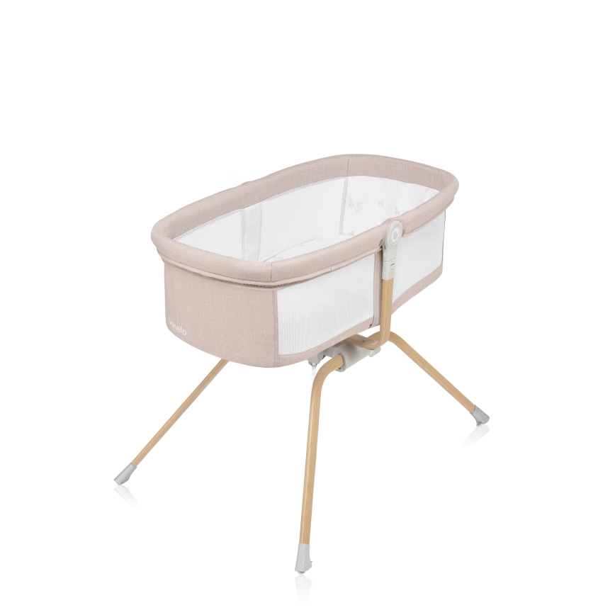Lionelo - matkasänky MALIN EVO Beige Natural