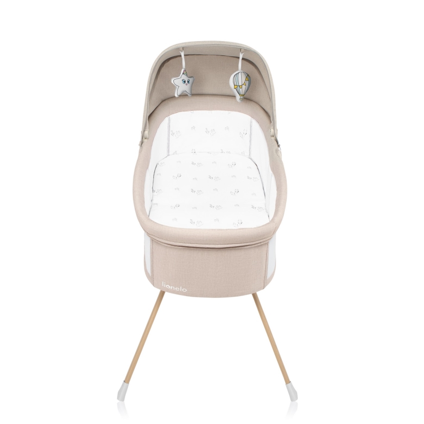 Lionelo - matkasänky MALIN EVO Beige Natural