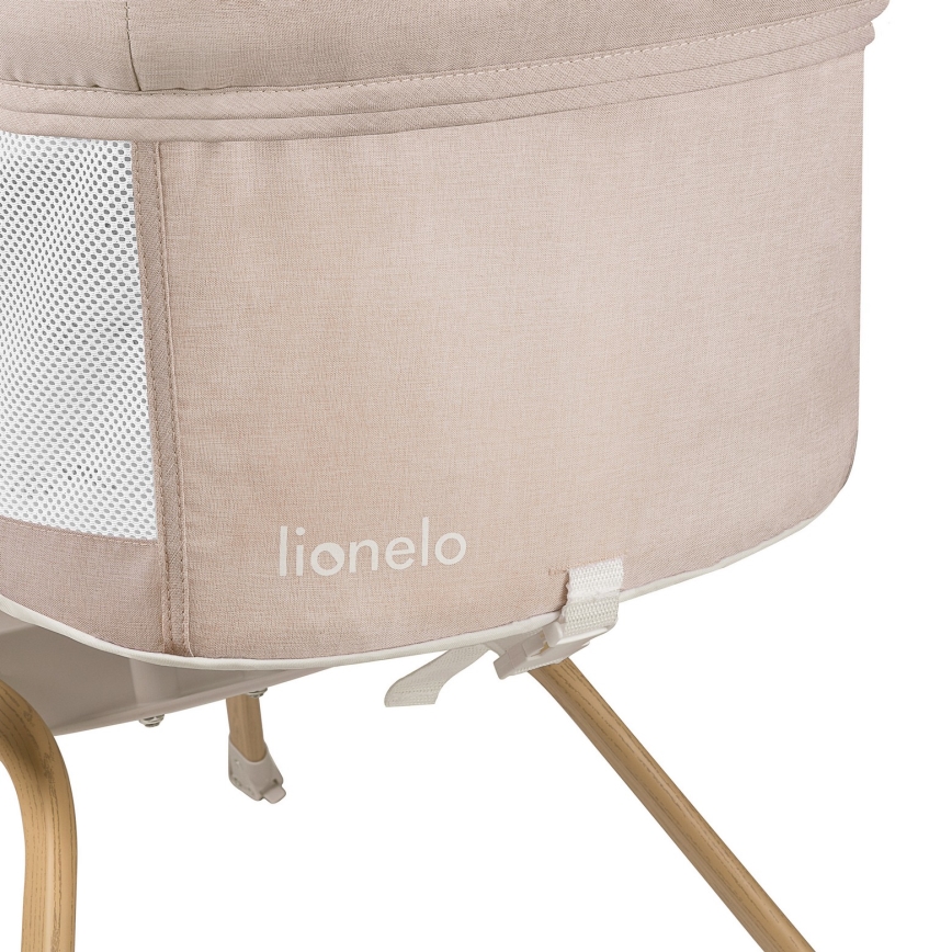 Lionelo - matkasänky MALIN EVO Beige Natural