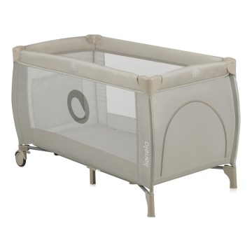 Lionelo - Matkasänky STEFI PLUS Beige Cappuccino