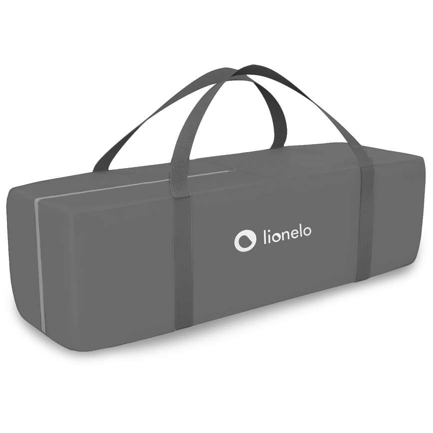 Lionelo - Matkasänky STEFI PLUS, harmaa monivärinen